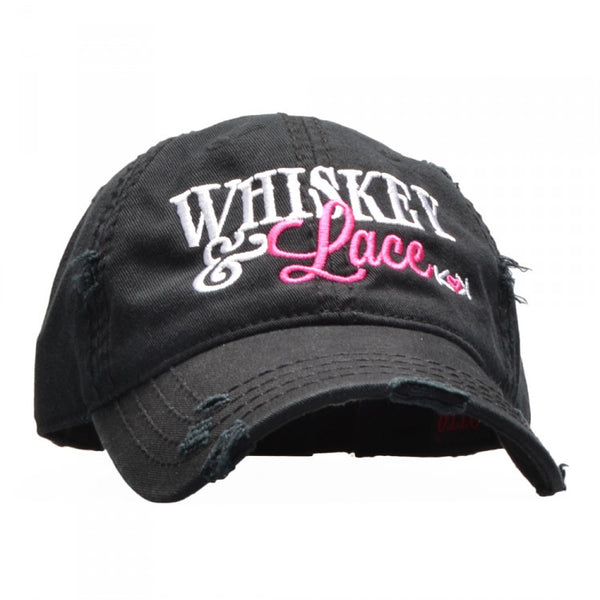Whiskey & Lace Black Hat